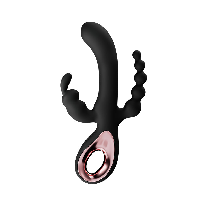 Vagina Gspot Rabbit Vibrator Bead Anal Plug WEWV-39