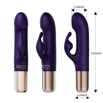 Ergonomic design 10 Vibration Gspot Rabbit Vibrator WWEWV-13