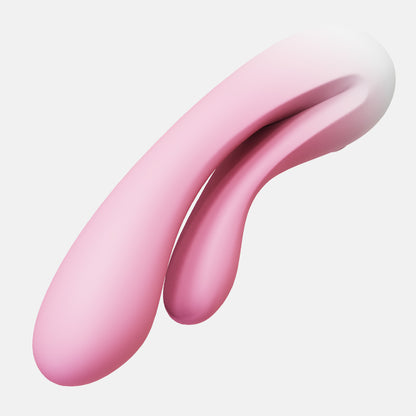 Flexible Bending Soft SIlicone Rabbit VIbrator Gspot Sex Toy WEWV-55