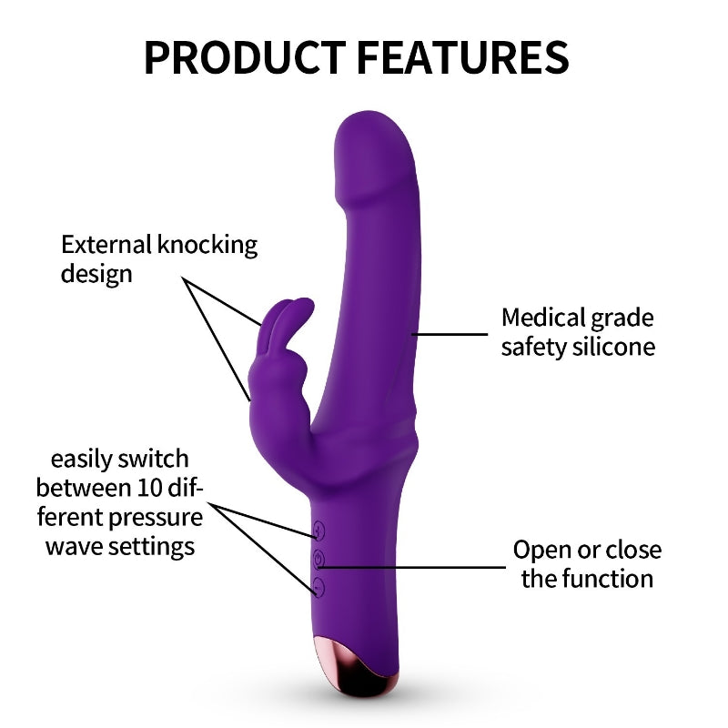 Female clit vaginal massager #WEWV-08