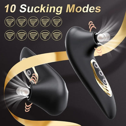 Powerful Suction Nipple Clitoral Stimulation Vibrator WECS-22