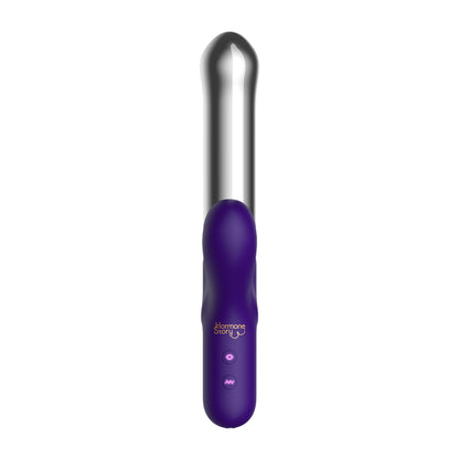 Cold Sensation Aluminum Alloy Sucking Gspot Rabbit Vibrator WEWV-60