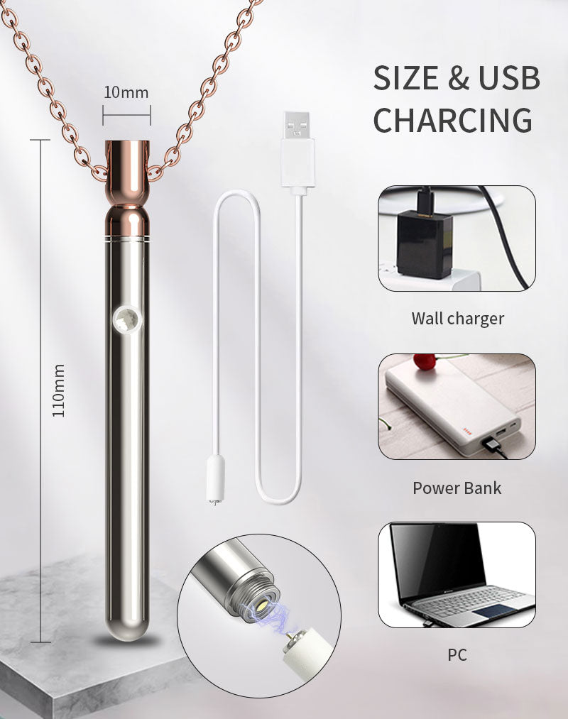 Necklace Bullet Vibrator Sex Toy for Women WECS-70