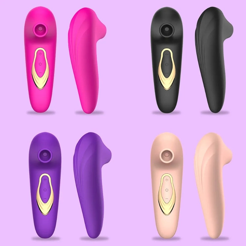 Powerful Suction Nipple Clitoral Stimulation Vibrator WECS-22