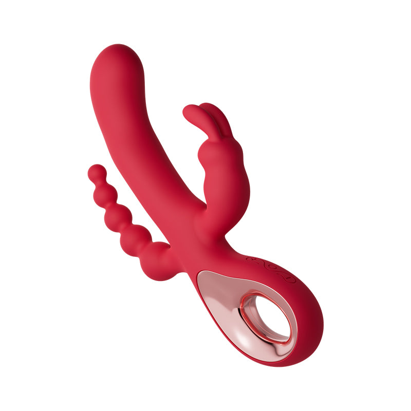 Vagina Gspot Rabbit Vibrator Bead Anal Plug WEWV-39