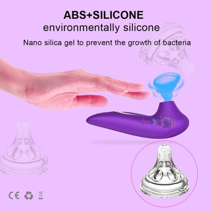 Powerful Suction Nipple Clitoral Stimulation Vibrator WECS-22