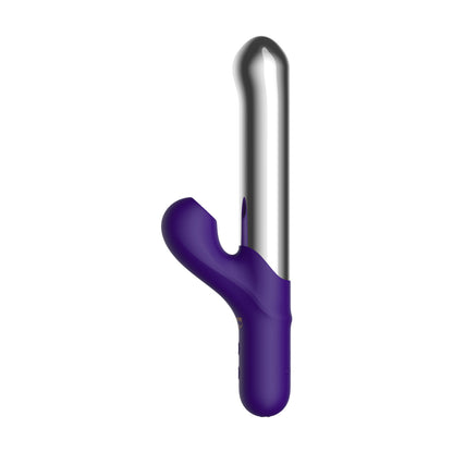 Cold Sensation Aluminum Alloy Sucking Gspot Rabbit Vibrator WEWV-60