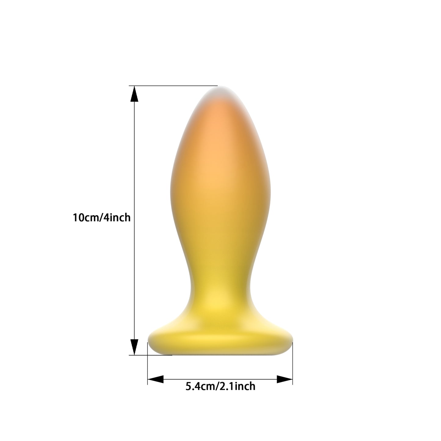 Dual Layper Silicone Anal Plug Vibrator WEAP-26