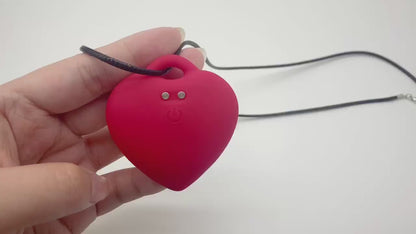 Love Heart Clitroal Stimulation Vibrator Sex Toy For Women WECS-57